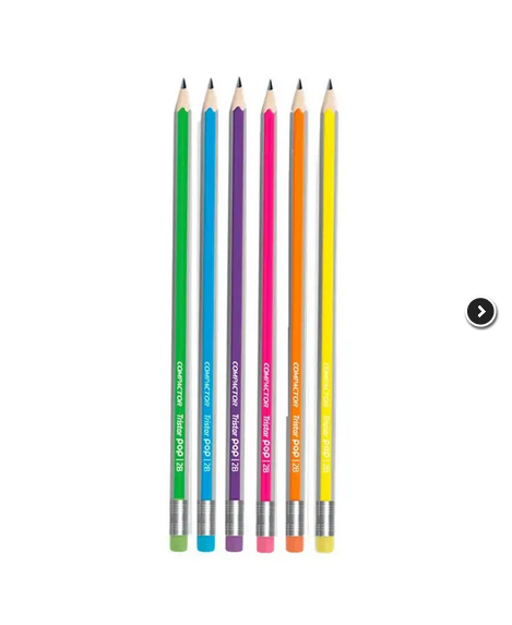 LAPIS TRIANGULAR TRISTAR POP 2B UN COMPACTOR