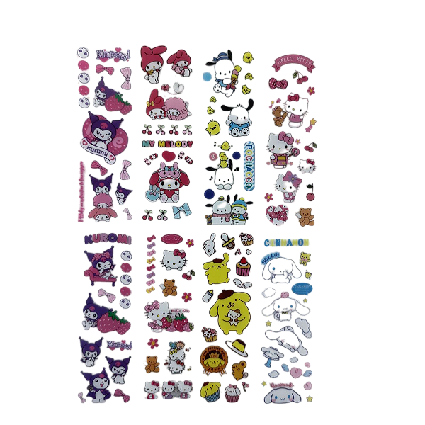 CARTELA ADESIVO 10 CARTELAS