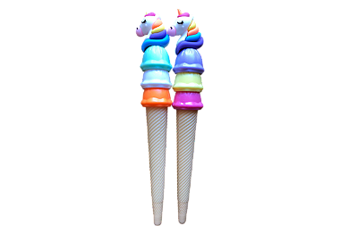 CANETA SORVETE UNICORNIO UNIDADE