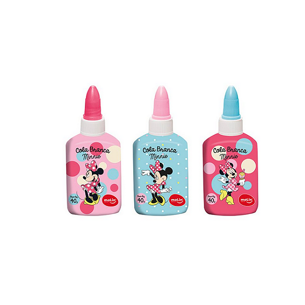 COLA LIQUIDA MINNIE - TUBO C/ 40 GR MOLIN UNIDADE