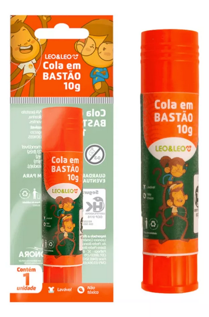 COLA BASTAO 10GRAMAS BL/1 UND  LEOELEO