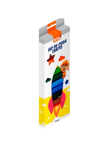 GIZ DE CERA CURTO 15 CORES BRW