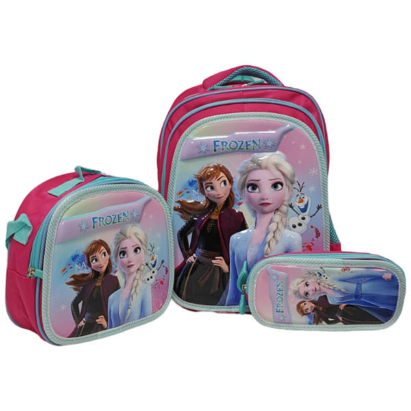 TRIO MOCHILA FROZEN