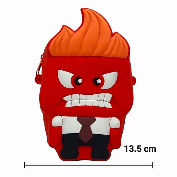 BOLSINHA DE SILICONE RAIVA