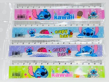 REGUA STITCH 15 CM UNIDADE