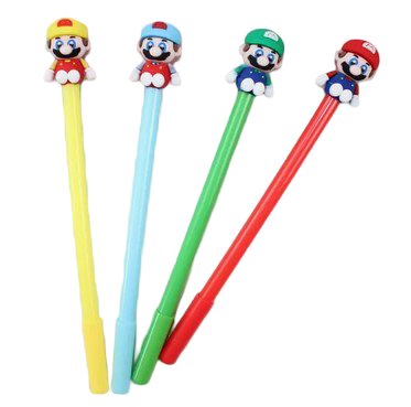 CANETA MARIO E LUIGI UNIDADE