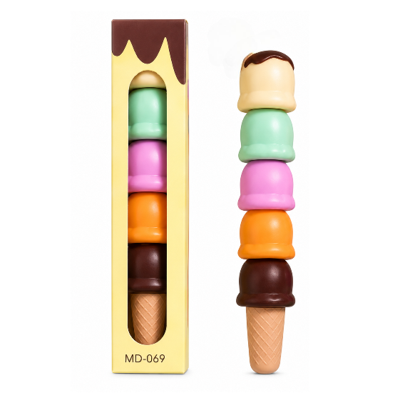 MARCA TEXTO SORVETE C/5 CORES