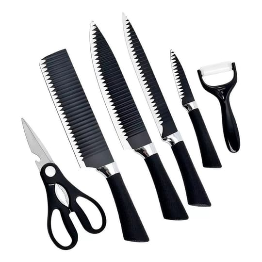 KIT FACA C/6 PÇS