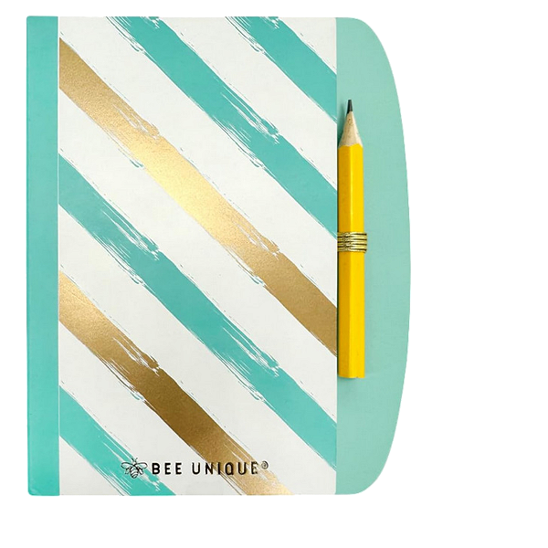 STICK NOTES COM CAPA -  6 BLOCOS C/25 FLS CADA - AUDACE BEE UNIQUE