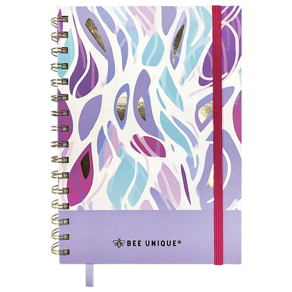 CADERNO A5 80 FLS ESPIRAL - COLORBLOCK BEE UNIQUE