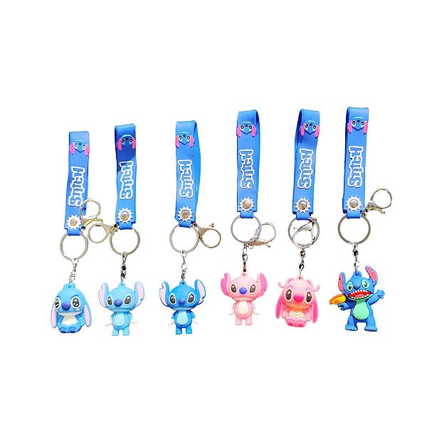 CHAVEIRO STITCH E ANGEL P