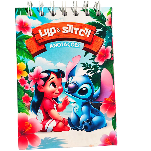 BLOCO DE ANOTAÇÕES STITCH