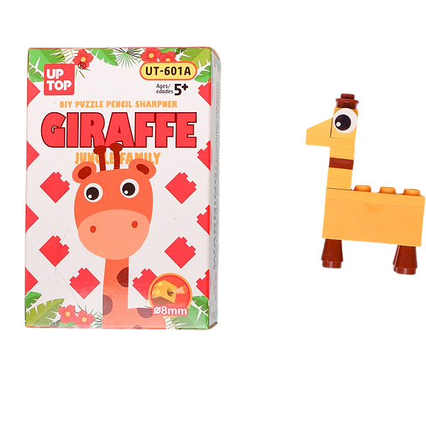 APONTADOR LEGO GIRAFA UNIDADE