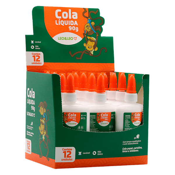 COLA BRANCA 90G LEO E LEO CX C/12