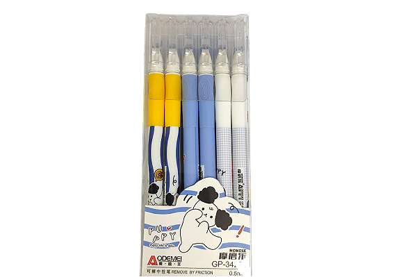 CANETA APAGAVEL PUPPY CX C/12UNI