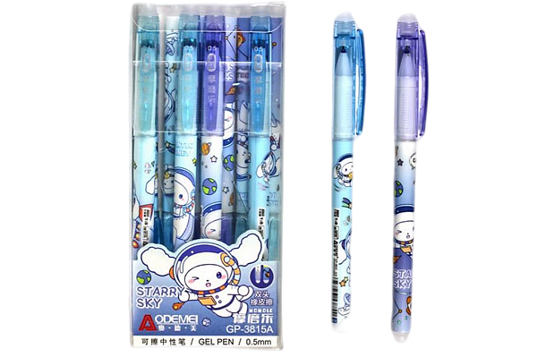 CANETA APAGAVEL URSINHO  ASTRONAUTA  CX C/12 UNIDADE