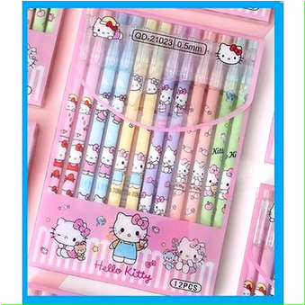 CANETA APAGAVEL HELLO KIT CX C/12 UNIDADES