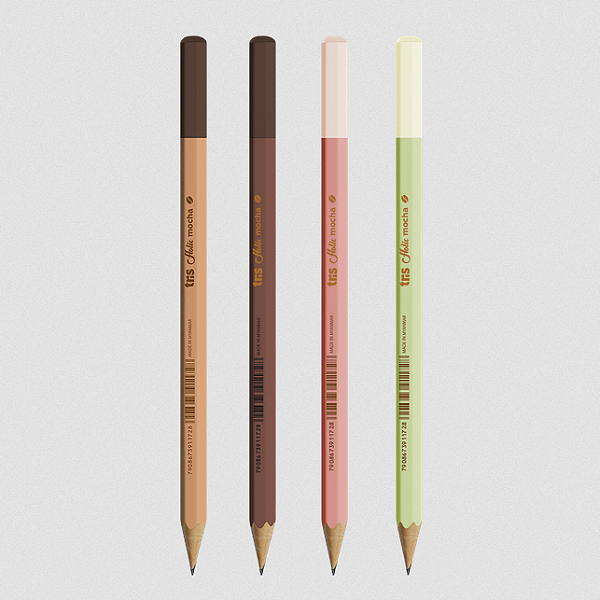 LAPIS GRAF TRIS HOLIC MOCHA HEX UNIDADE