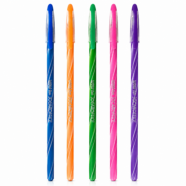 CANETA ESF. PERFUMADA WOW FUN PONTA 0.7 UNIDADE LEO E LEO