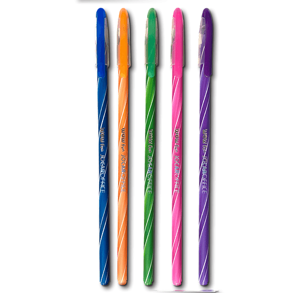 CANETA ESF. PERFUMADA WOW FUN PONTA 0.7 UNIDADE LEO E LEO