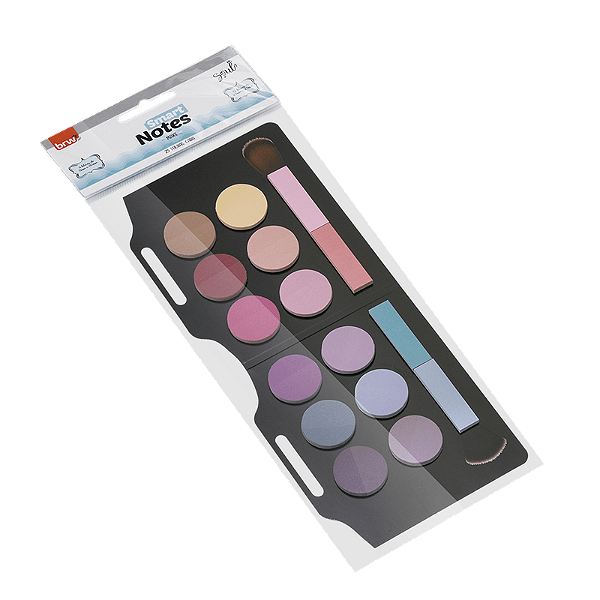 BLOCO SMART NOTES MULTIPLES - FICHÁRIO - MAQUIAGEM - 25FLS - 16BLOCOS