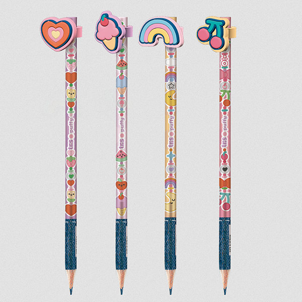 LAPIS GRAF+TOP TRIS HOLIC PUFFY UNIDADE