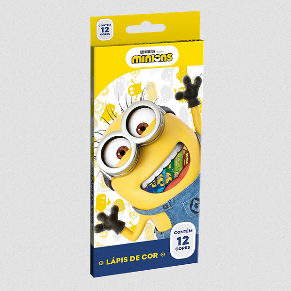 LAPIS COR MINIONS 12CORES TRIS