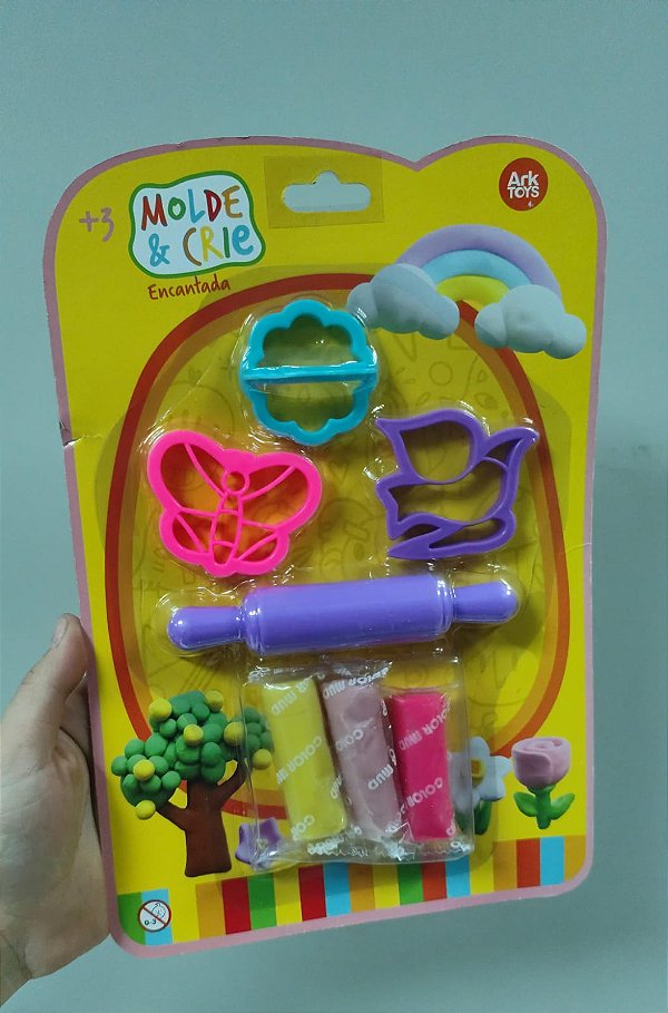 MASSA DE MODELAR CARTELA ENCANTADA