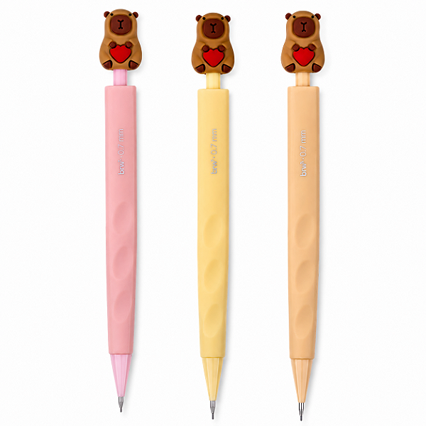 LAPISEIRA PLÁSTICA 0,7MM CAPIVARA UNIDADE BRW