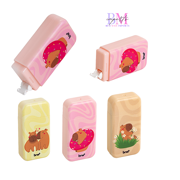 CORRETIVO EM FITA  CAPIVARA 5MM X 3M UNIDADE BRW