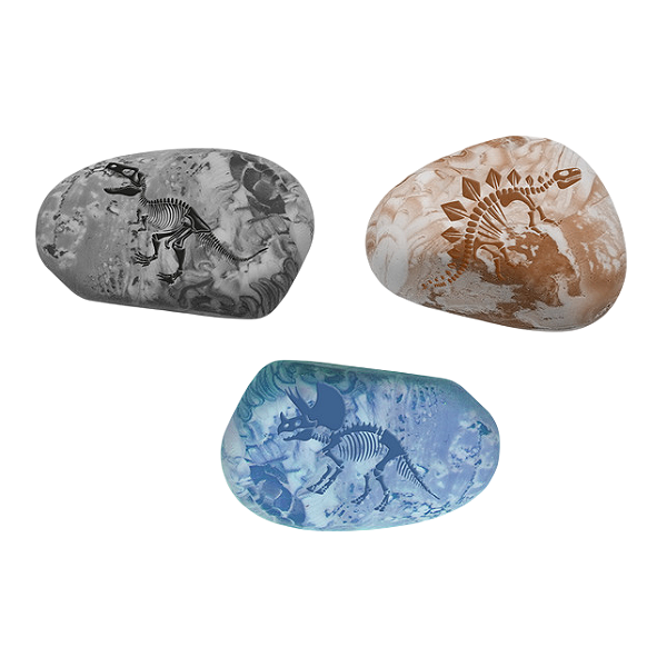 BORRACHA TRIS FOSSIL UNIDADE TRIS