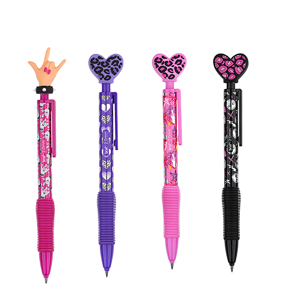 LAPISEIRA PLÁSTICA DIVERT ROCK GIRL 2,0MM UNIDADE BRW