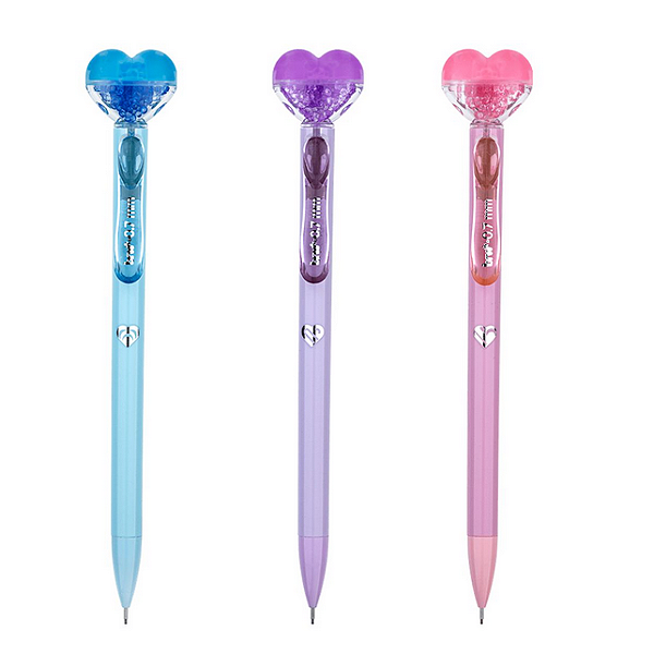 LAPISEIRA PLÁSTICA 0,7MM DIAMOND HEART UNIDADE BRW