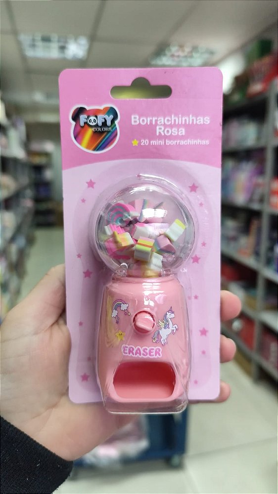 BORRACHINHAS  ROSA  FOFY