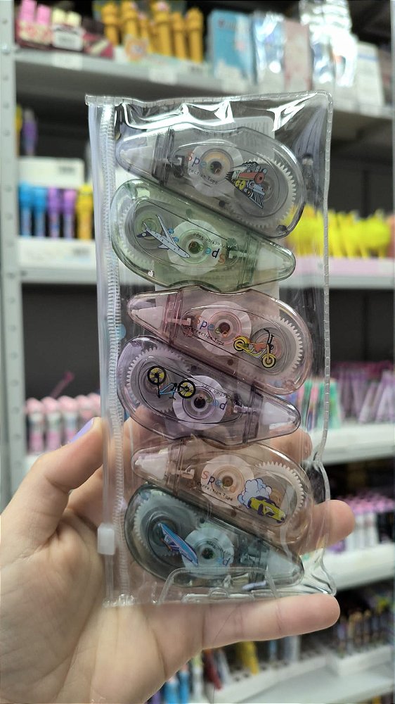 FITA CORRETIVA AUTOMOVEIS KIT C/6 UNIDADES