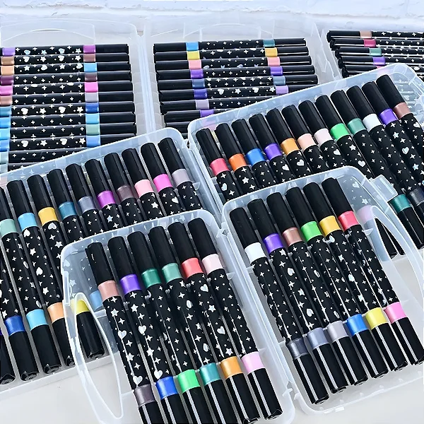 CANETA ACRÍLICA GLITTER