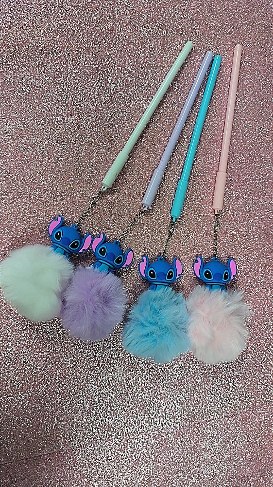 CANETA STITCH POMPOM
