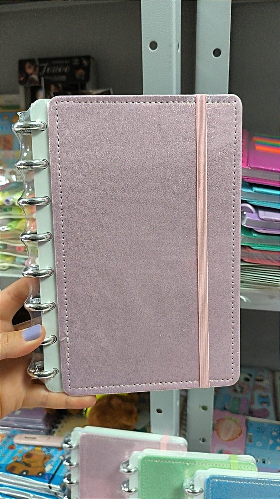 CADERNO INTELIGENTE GLITTER PEQUENO