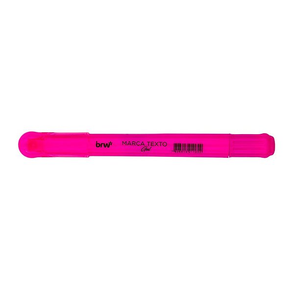 MARCA-TEXTO FLUORESCENTE ROSA EM GEL UNIDADE BRW