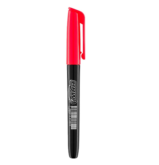 MARCADOR CD E DVD VERMELHO UNIDADE BRW