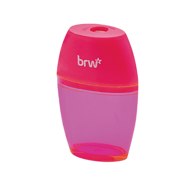 APONTADOR PLÁSTICO OVAL C/ DEPÓSITO - NEON UNIDADE BRW