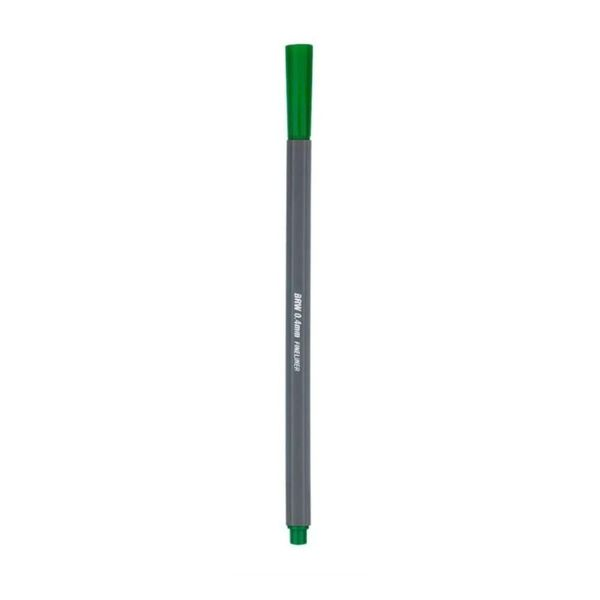 CANETINHA HIDROGRÁFICA FINE LINER 0.4MM - VERDE ESCURO UNIDADE BRW