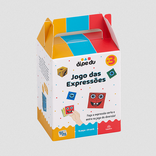 BRINQ. MAD. JOGO DAS EXPRESSÕES - CX C/ 16PCS BRW