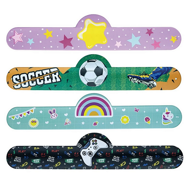 RÉGUA SILICONE BRACELETE - FUNNY UNIDADE BRW