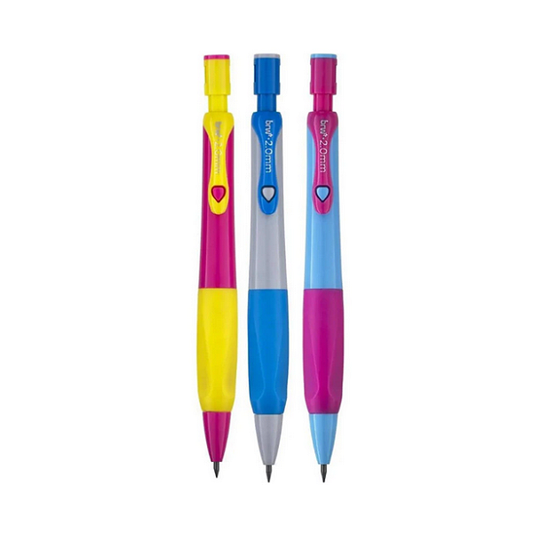 LAPISEIRA PLASTICA 2.0MM POP LINE UNIDADE BRW