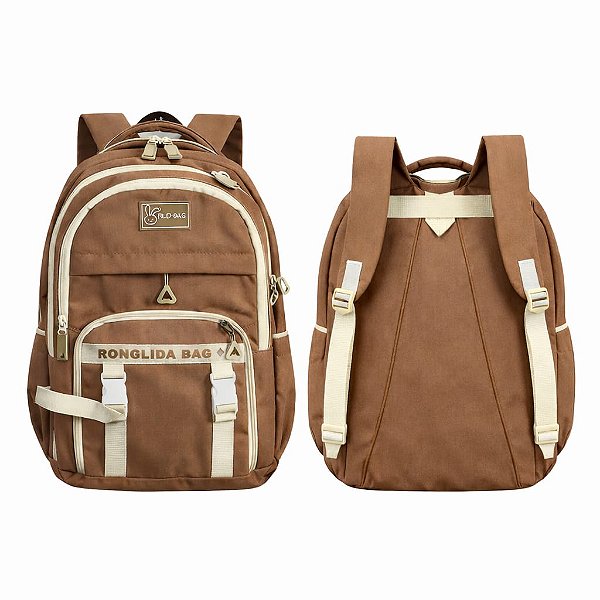 MOCHILA RLD BAG MARROM