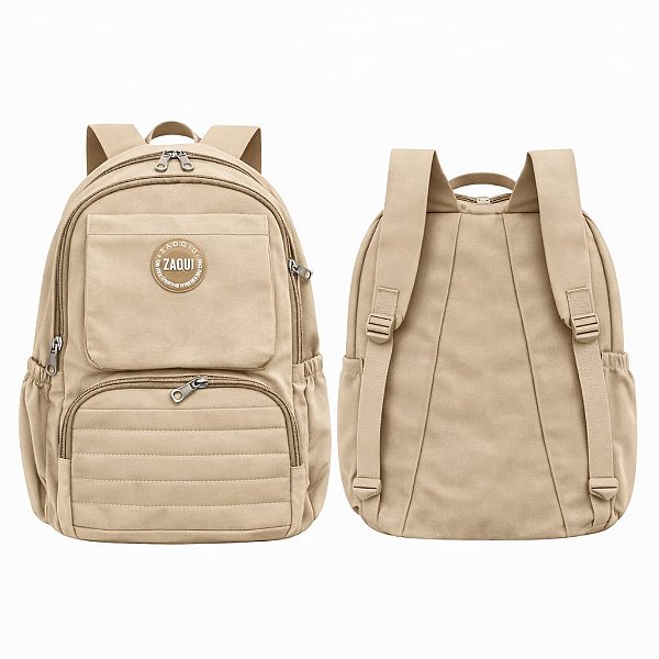 MOCHILA ZAOQIU MARROM