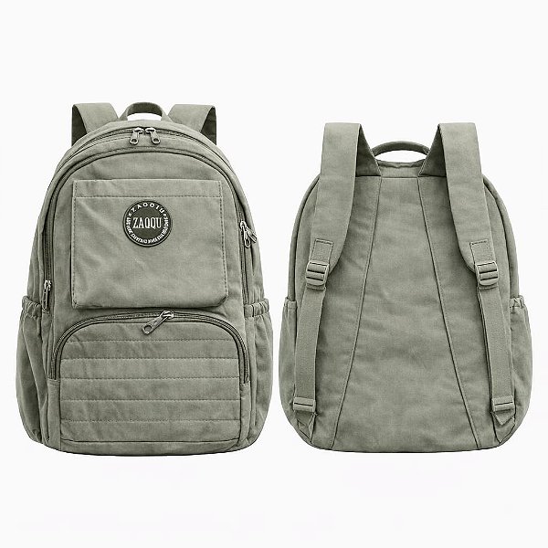 MOCHILA ZAOQIU VERDE