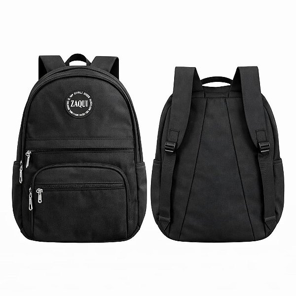 MOCHILA ZAOQIU PRETA