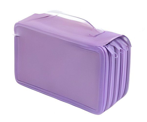 ESTOJO C/ 4 DIVISORIAS LILAS